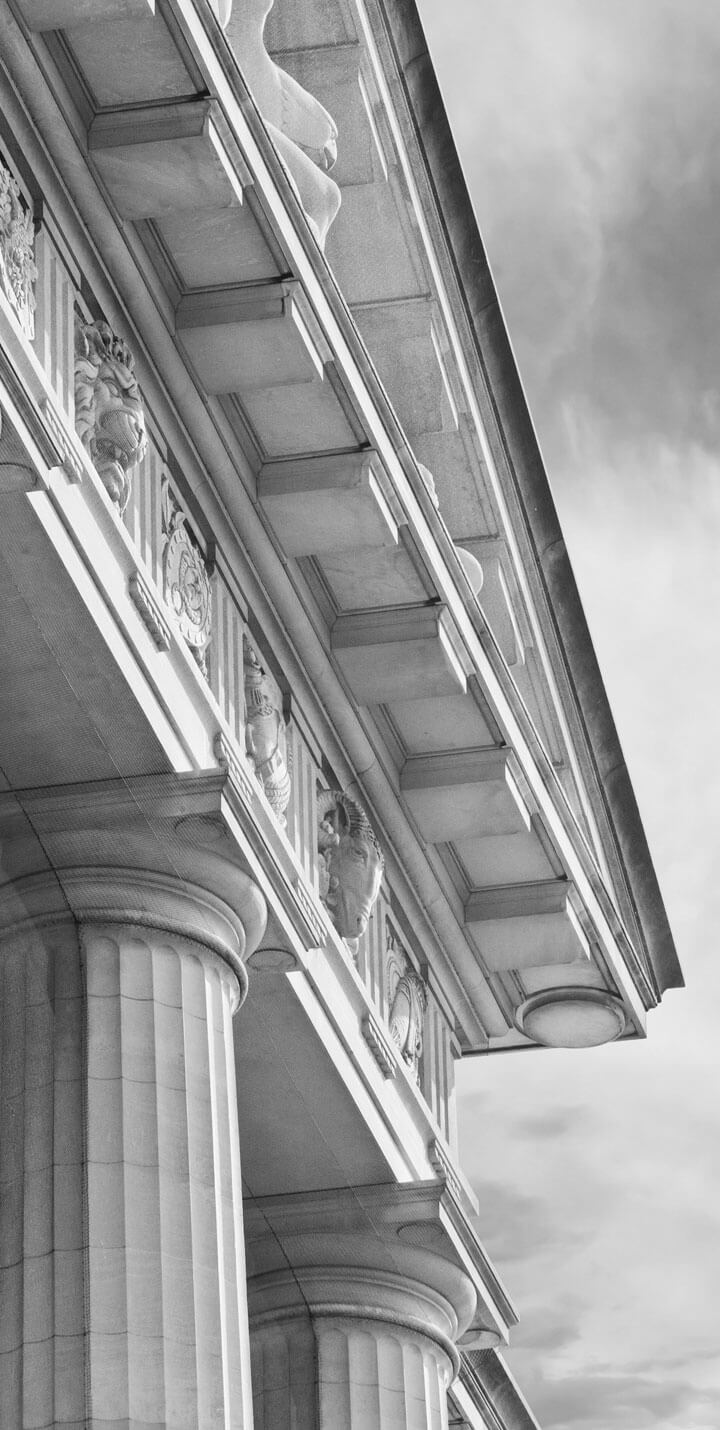 Building seen from below